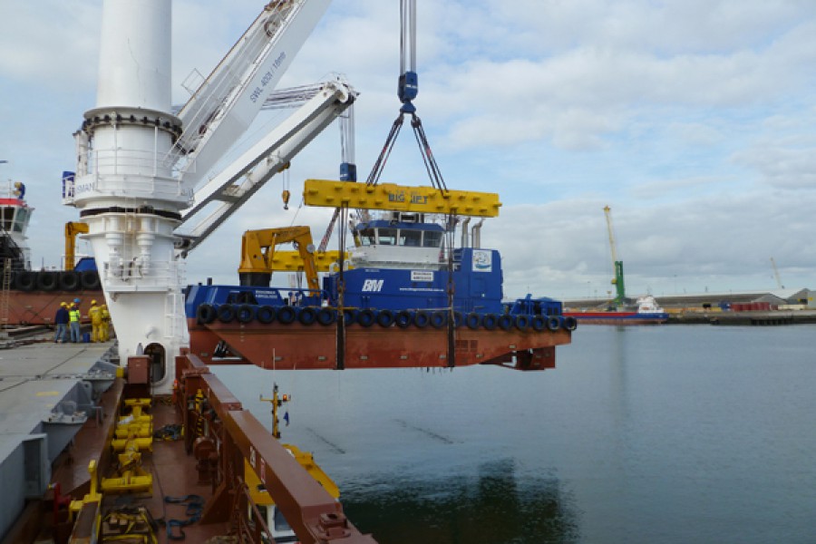 Two workboats